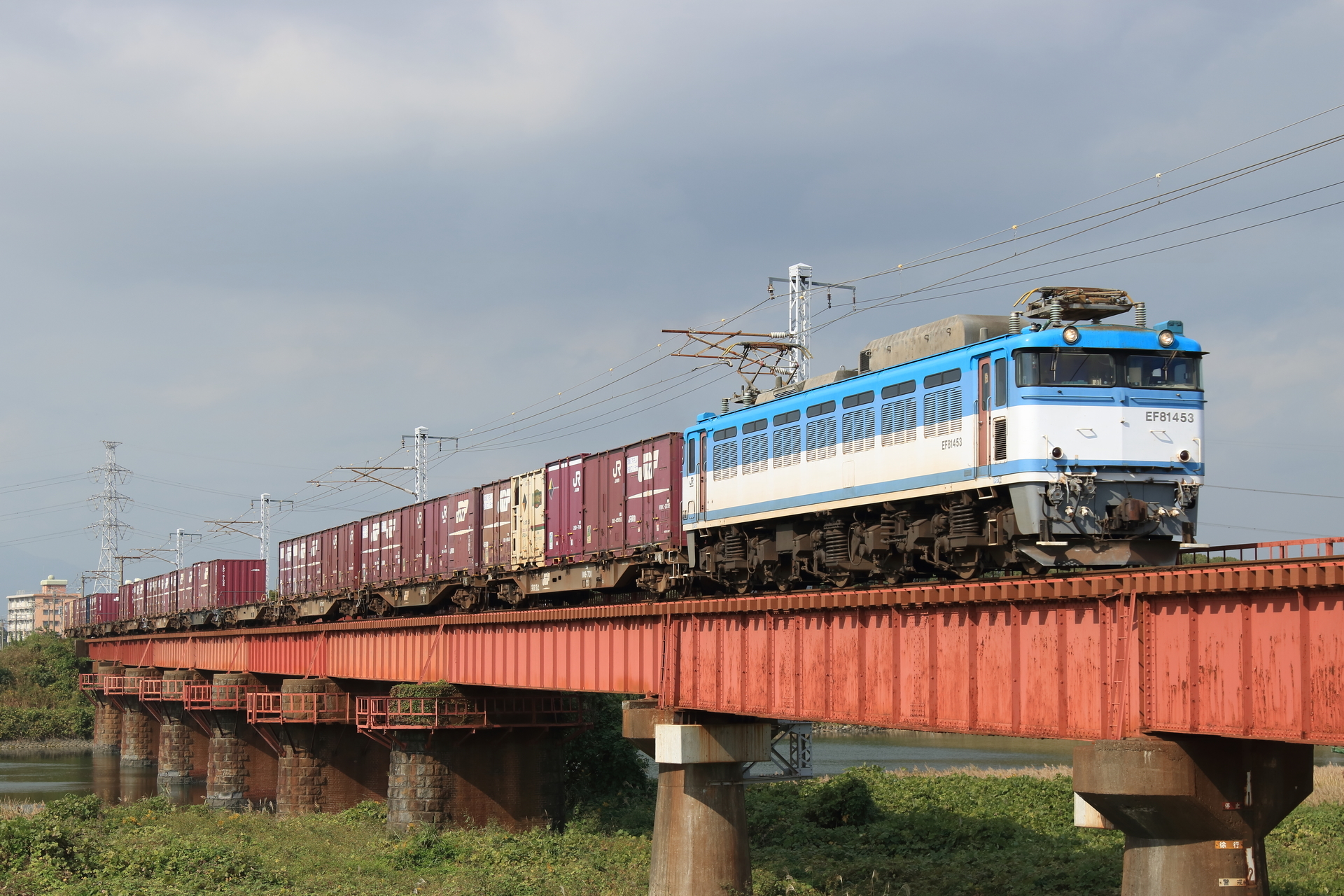 Ef81 453 房総地区113系を追って